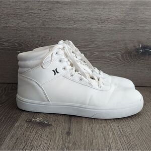 Hurley Candy High-Top White Sneaker Size 10